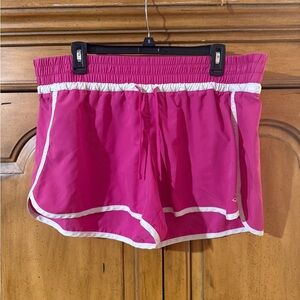 Women's Pink Champion Athletic Short-XXL